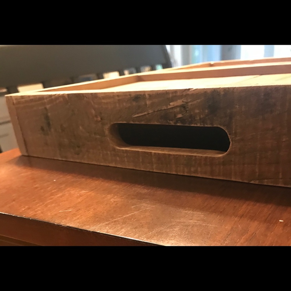 West elm real wood decorative serving tray - Picture 5 of 5